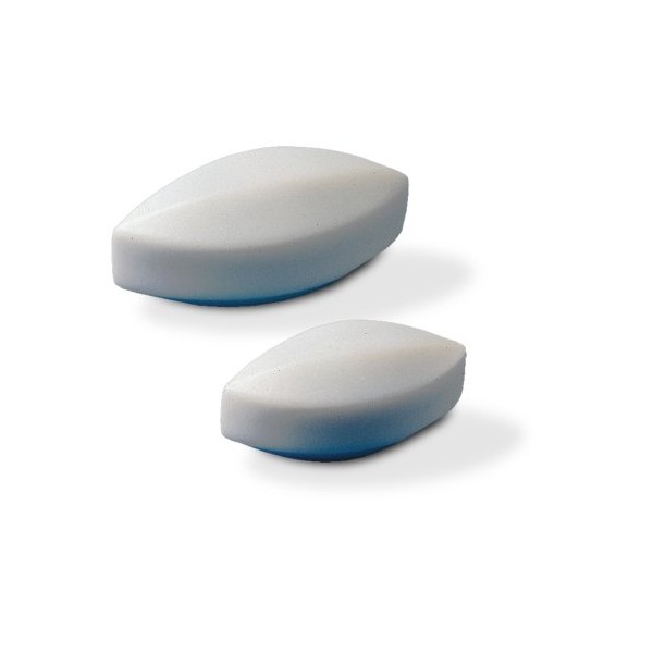 SP Bel-Art Spinbar Teflon Elliptical (Egg-Shaped) Magnetic Stirring Bar; 38.1