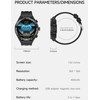ATEVIX Smart Watch with Earbuds, Bluetooth Calling can Answer and