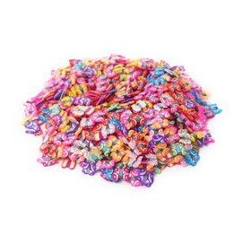 1000 Pieces Mini Accessories for Slime Crafts Nail Art and Face Decoration [Butterfly]