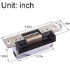 UHPPOTE ANSI Standard Heavy Duty Electric Strike Lock Fail Secure