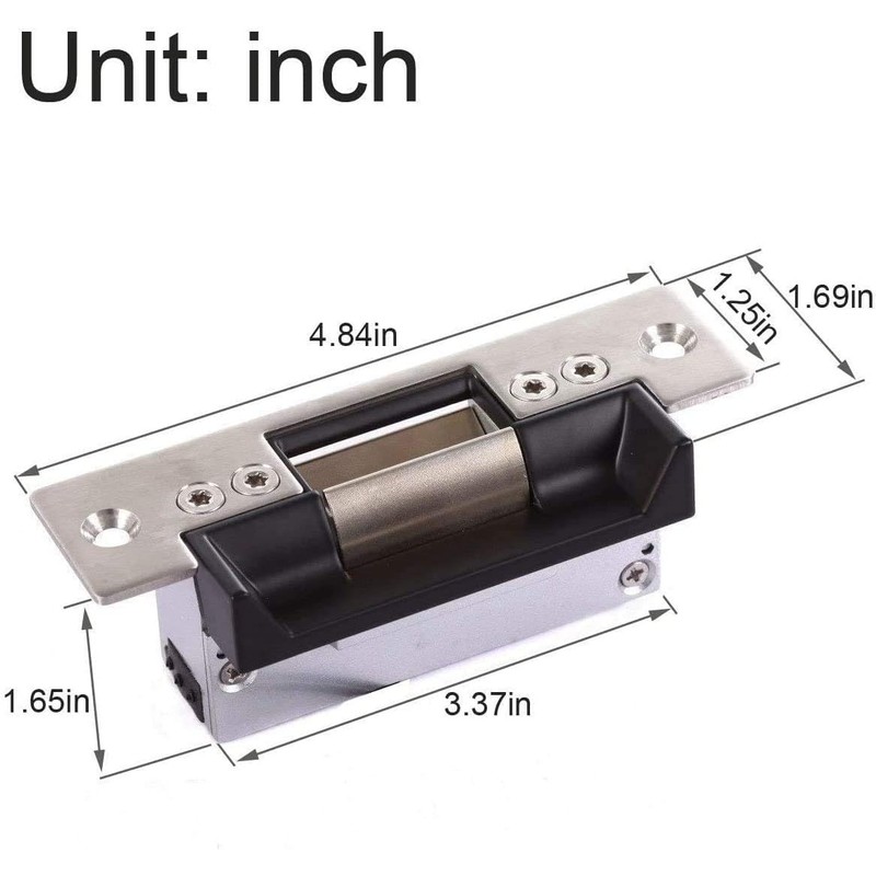 UHPPOTE ANSI Standard Heavy Duty Electric Strike Lock Fail Secure