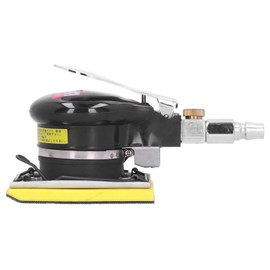 AUNMAS Air Sander Pneumatic Polisher, Stable Performance Speed Control Versatile Wood Metal Ergonomic Grip, Handheld Sanding Machine for Grinding Polishing Workshop 10000 RPM