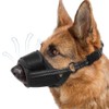 FFWTPY Nylon Muzzle for Dogs, Adjustable Loop, Breathable, Prevents Biting,