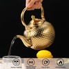 Alunsito Teapot for Stove Top, Stovetop Tea Kettle, Food Grade