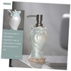Zerodeko Style Refillable Soap Dispenser Stylish Pump Shampoo Bottle for