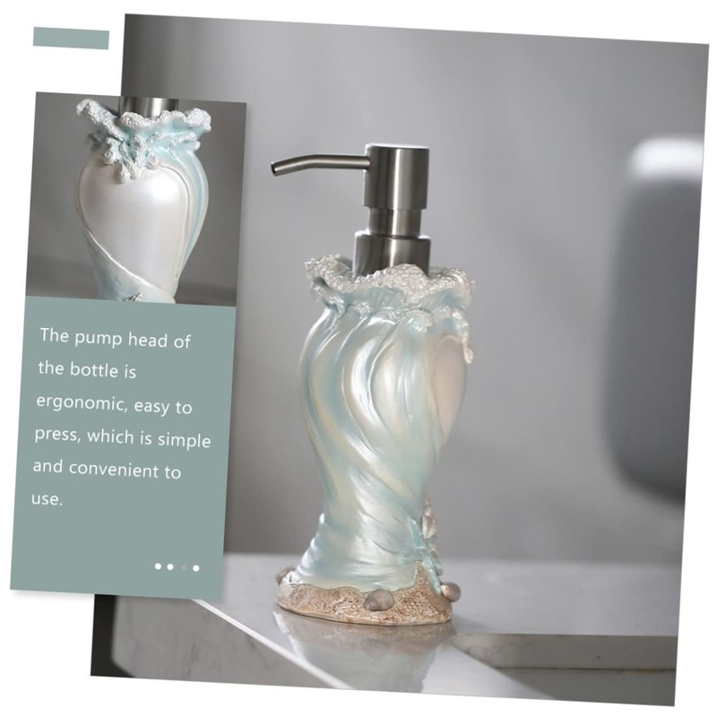 Zerodeko Style Refillable Soap Dispenser Stylish Pump Shampoo Bottle for