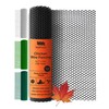 MaPorch Plastic Chicken Wire Mesh Fence - Black Mesh, 15.7