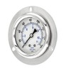PIC Gauge PRO-204L-254F Glycerin Filled Industrial Front Flanged Panel Mount