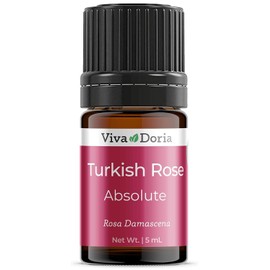 Viva Doria Turkish Rose Oil, Absolute Anatolian Rose, Rosa Damascena, 5 mL