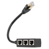 RJ45 Ethernet Adapter Cable Extension 1 to 3 Port Excellent