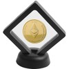 SUPIA Actual Physical Litecoin with Silver Plating Display Iem Case