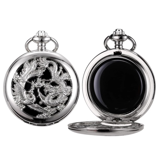 Sibosun Scrying Mirror - Black Obsidian Crystal - Retro Style