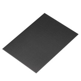 MECCANIXITY 3K Carbon Fiber Plate Panel Sheets, 200 x 300 x 1.5mm Carbon Fiber Board Plate Glossy Laminate Plain Weave Panel Sheets Flexible for RC Aircraft, Model Car, Auto Parts
