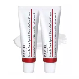 Raviell [체험팩] 기미&잡티케어 미백 톤개선 아세로라 크림 10ml x 2개 [Trial Pack] Freckle & Spot Care Whitening Tone Improvement Acerola Cream 10ml x 2 pieces [10ml X 2 pieces]