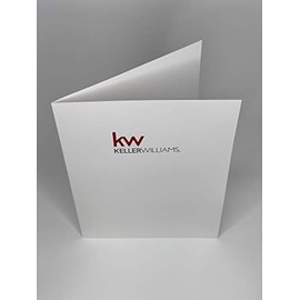 Keller Williams Folders"White" 25 Pack