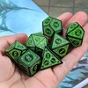 QMAY DND Dice Polyhedral Dice Set – 7 Pieces for