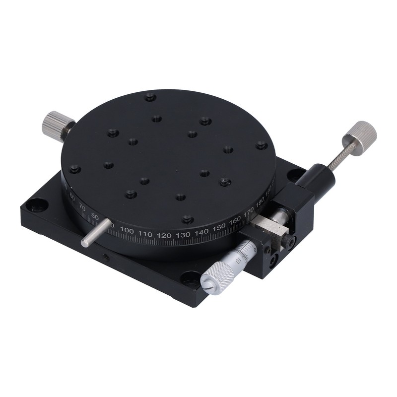 Manual Rotating Linear Stage Sliding Table Rough Tuning 360° with