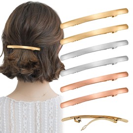 Luckycivia - Juego de 6 horquillas para el pelo para mujer, estilo francés, estilo retro, para mujeres y niñas