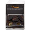 Fender Classic Celluloid Guitar Picks 346 Shape, Tortoise Shell, Heavy,