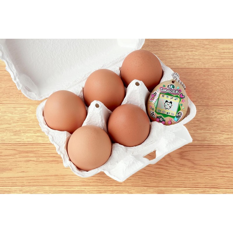 TAMAGOTCHI Bandai Original Sustainable Egg-Shell Digital Pet | Nurture and