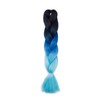Silk-co. braid extensions, 61 cm