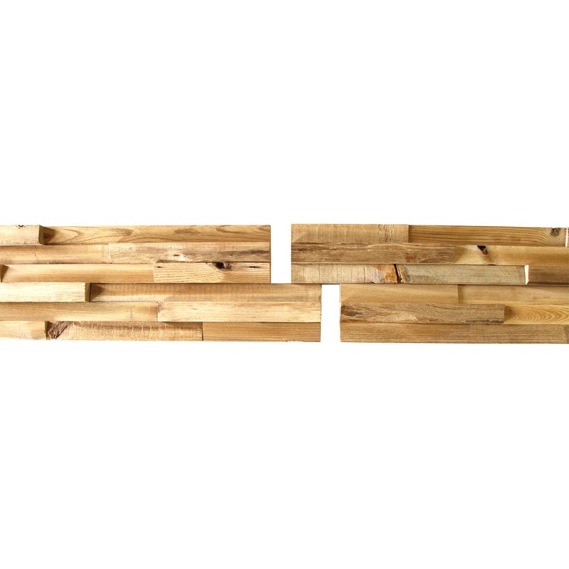 KH KINGSMAN HARDWARE 3D Reclaimed Rectangular Natural Pine Solid Barn