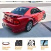 YMT Quarter Side Window Scoop Louvers ABS SunShade Cover for