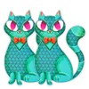 Duck & Donkey Memo Brain Gatos, Juego de Memoria