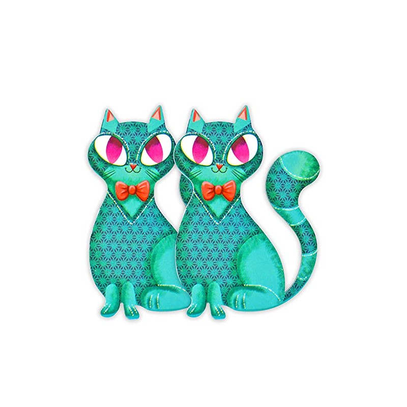Duck & Donkey Memo Brain Gatos, Juego de Memoria