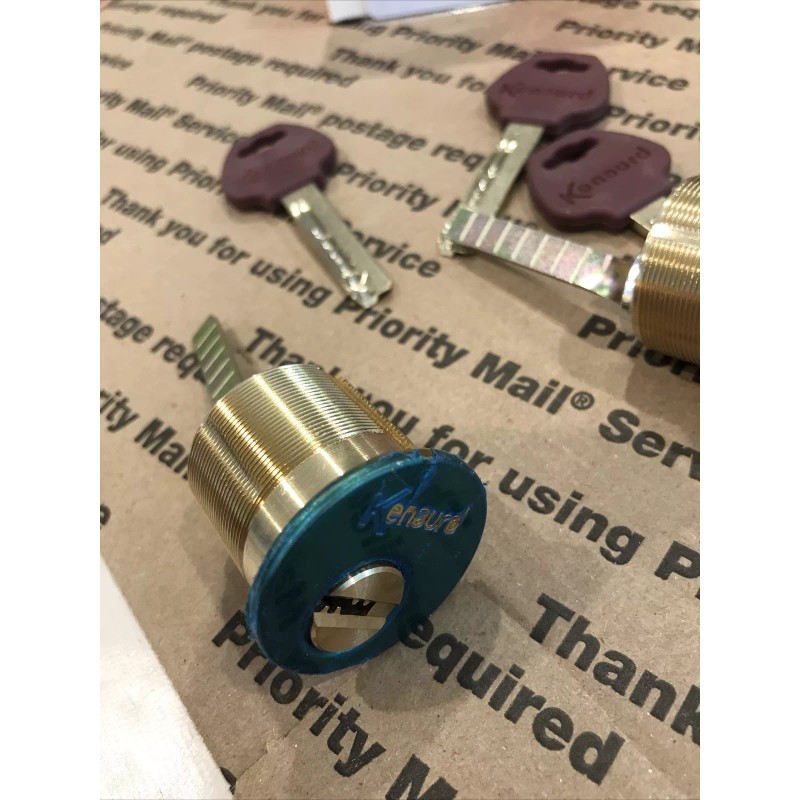 2 High Security Rim/Mortise Cyl.Mul-T- Lock Type.Key Alike Pick Resistant