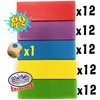 Matty's Mix-Up 60pc Large Colorful Wooden Tumble Tower Deluxe Stacking