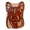 French Bulldog Intarsia Box Hidden Compartment