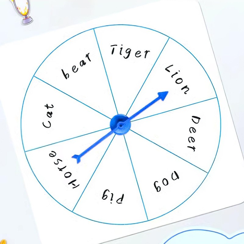 UDNFHL 48-Piece Plastic Arrow Rotators, Creative Gaming Turntable, Reusable, Durable