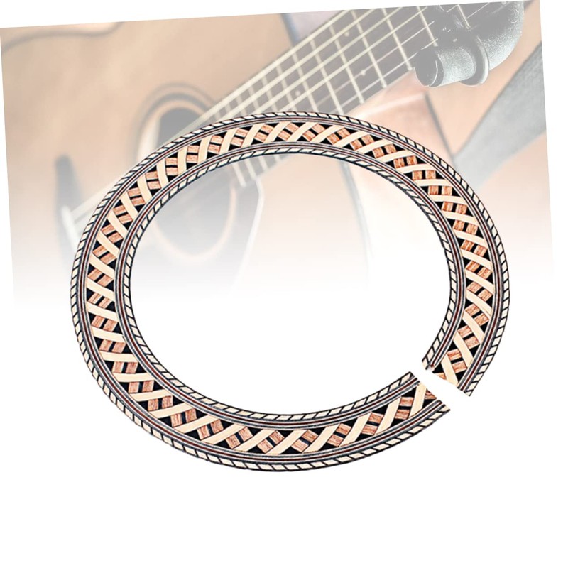 SAFIGLE Wooden Guitar Rosette Curved Strips for Sound Hole Inlay