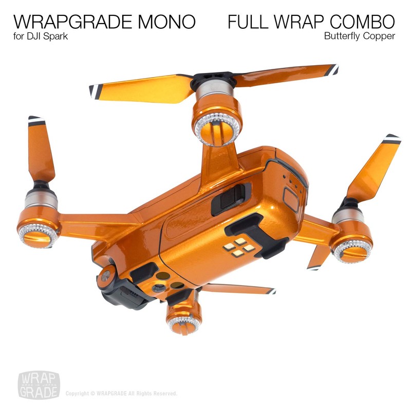 WRAPGRADE MONO Skin Seal for DJI Spark Full Wrap Combo