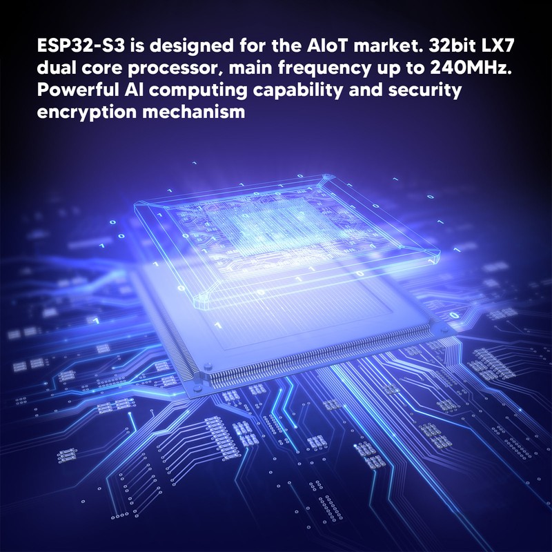 WiFi Development Board 512KB SRAM 2MB PSRAM 240MHz Dual Core
