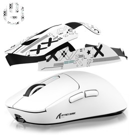 ATTACK SHARK X3 Mouse Anti-Slip Grip Tape, Professional Mice Upgrade Kit, Sweat Resistant, Cut to Fit, Easy to Use, Only Mouse Grip Tape, Mouse NOT Included