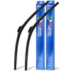 HOJX Quiet Front Windshield Wiper Blades 26 inch and 22