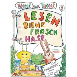 Lesen mit Biene, Frosch und Hase: Basiskonzept Lesen - phonix, 1. Leseheft. Großbuchstaben, kompl. Ökoproduktion (Richtig einfach lesen: Basiskonzept Lesen)