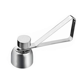 Egg Cracker Topper, Abrelatas de Huevo de Acero Inoxidable, Egg Topper Cutter Cortador de Cáscara de Huevo Herramienta para Quitar la Cocina Cracker Opener Remover para Soft Hard Boiled Egg