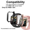 smaate Watch Cases compatible with Nerunsa P66D 1.85 Inches Smartwatch,