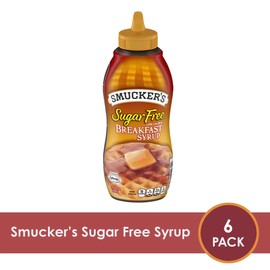 Smucker's Sugar Free Low Calorie Breakfast Syrup, 14.5 Ounce (Pack of 6)
