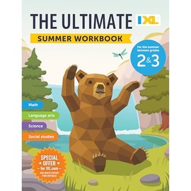 IXL Ultimate Summer 2nd to 3rd Grade Workbooks, Math, Reading Comprehension, Language Arts, Geography, Science, Social Studies, and Writing Practice for Kids (IXL Ultimate Summer Workbooks)
