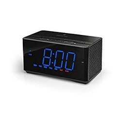 Memorex InteliSet Bluetooth Alarm Clock Radio - Black (MC5550)