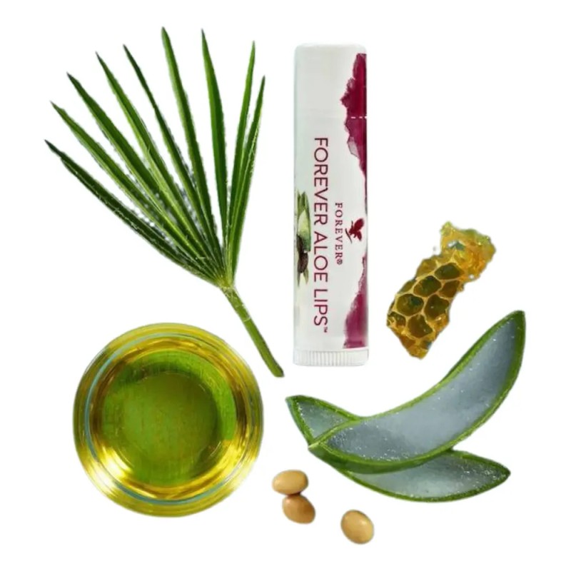 5 Forever Aloe Lips Bálsamo Al Vera Jojoba Hidratante Labios