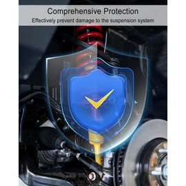 Vaticas Rear Axle Bump Stop Cushion Left and Right Fit for Lexus GX470 2003-2009 Replace 48036-60011 48306-60201 Bumper Sub Assy 2pcs