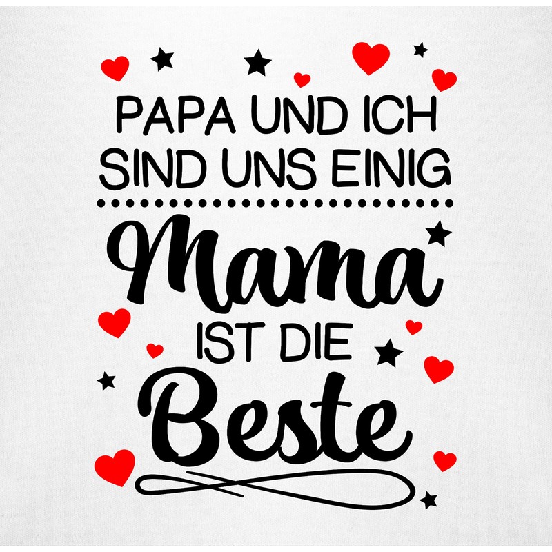 Shirtracer - Baby Bodysuit Boy Girl - Papa und ich