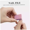 Bloque pulidor de uñas de doble cara, 50 limas uñas