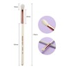 EIGSHOW Eyeliner Brush, Flat Eyeliner Brush Concealer Eyeshadow Brush Gel