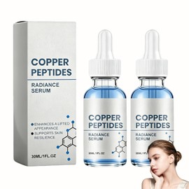 Suero Péptido, Suero Multipéptido Con Triple, Antiarrugas, Suaviza Las Líneas Finas, Mejora La Elasticidad Y Firmeza,repara La Piel Dañada, Refuerza El Antienvejecimiento Con Hyaluronisch. (2PCS)